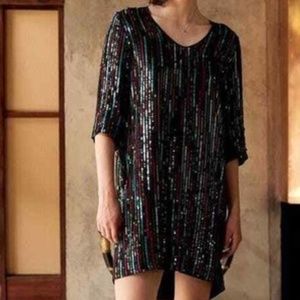 Velvet by Graham and Spencer Elise Sequined Cocktail Dress- NWT, XL